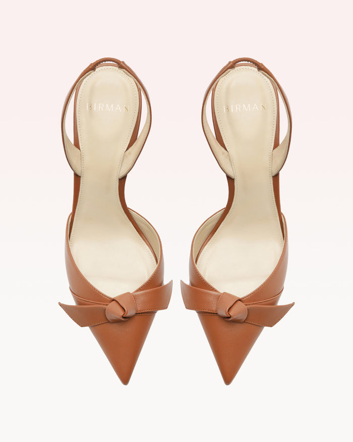Alexis Clarita Bell Slingback 85 Espresso