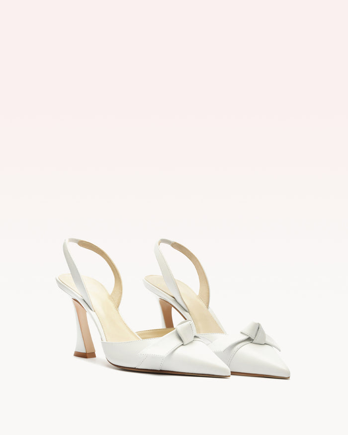 Alexis Clarita Bell Slingback 85 White