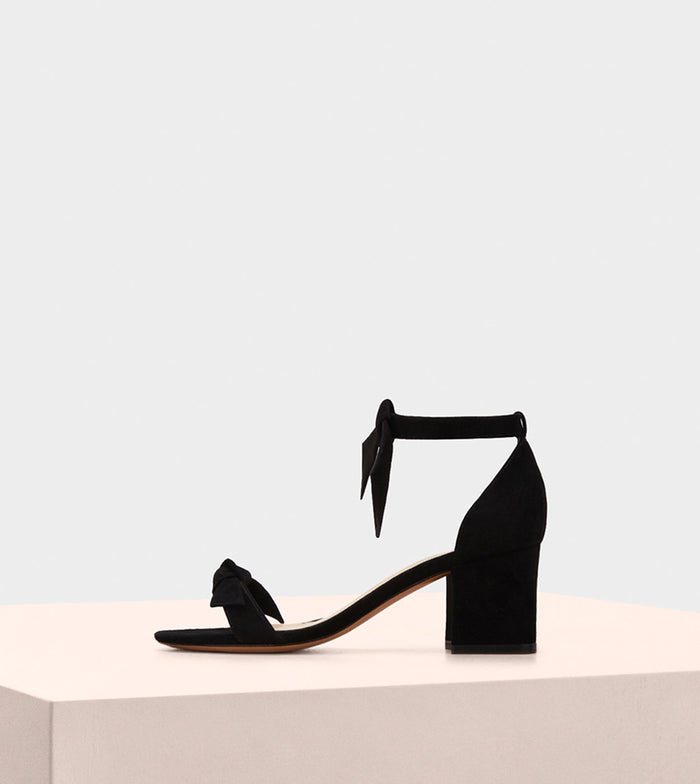 Alexis Clarita Block 60 Suede Black Black