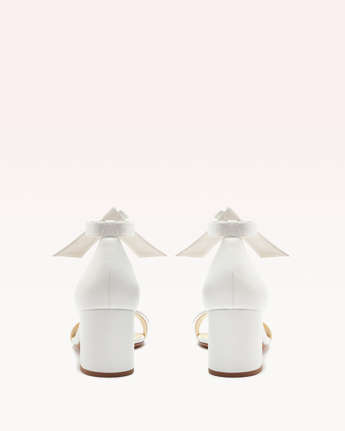 Alexis Clarita Block 60 White White