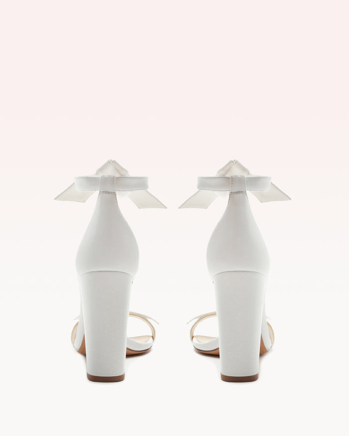 Alexis Clarita Block 90 White White