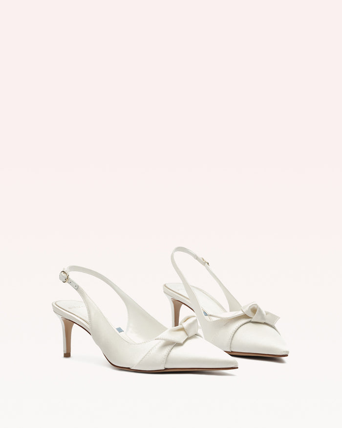 Alexis Clarita Classic Slingback 60 Bianco Bianco