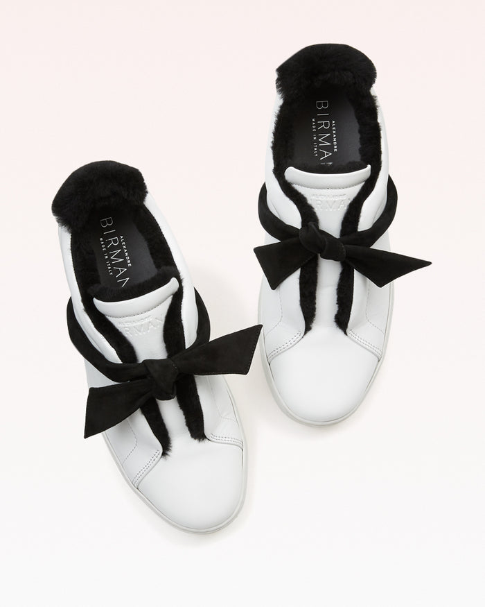 Alexis Clarita Sneaker Shearling Black Black