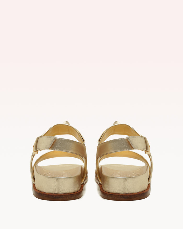 Alexis Clarita Sport Sandal Metallic Golden Gold