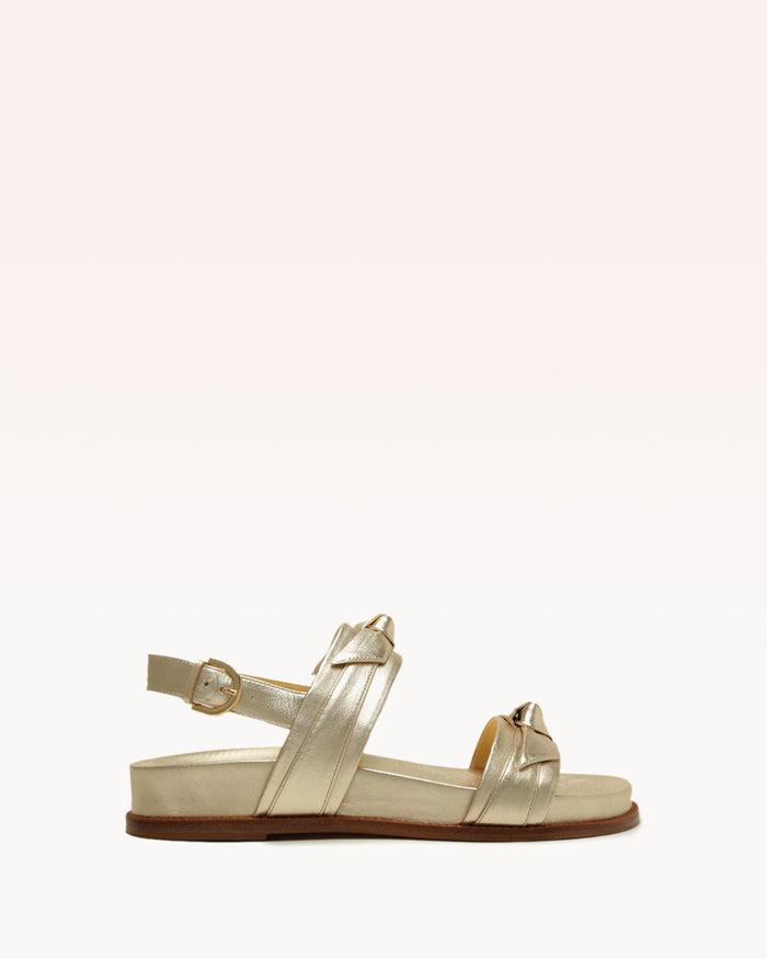 alexis Clarita Sport Sandal Metallic Golden Gold