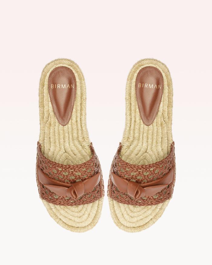 Alexis Clarita Tresse Espadrille Brown
