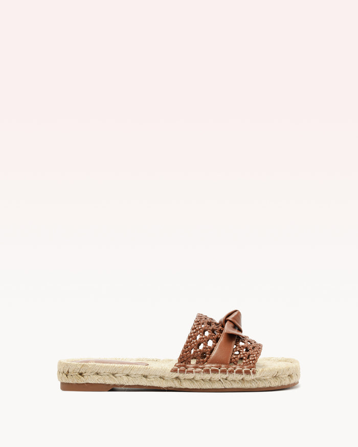 alexis Clarita Tresse Espadrille Brown