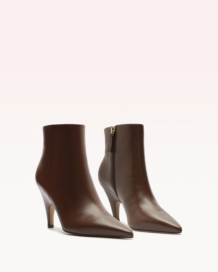 Alexis Frenchie Bootie Brown Brown