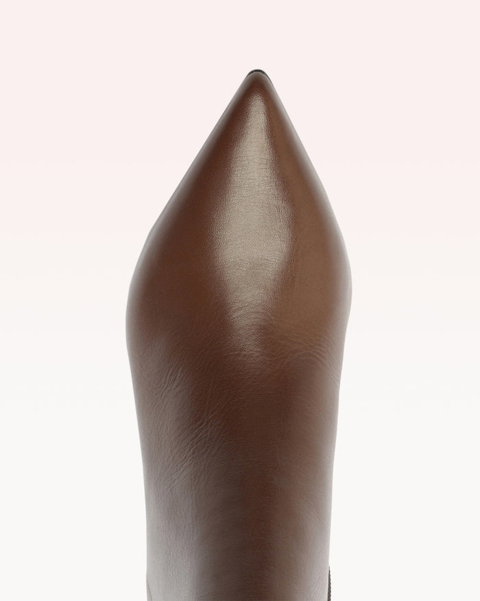 Alexis Frenchie Bootie Brown Brown