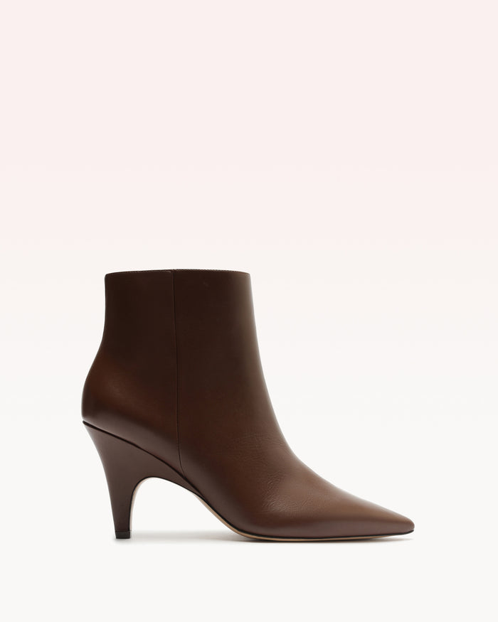 alexis Frenchie Bootie Brown Brown