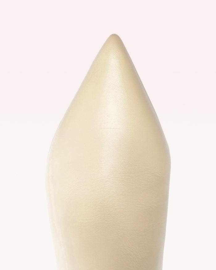 Alexis Frenchie Bootie Eggshell Eggshell
