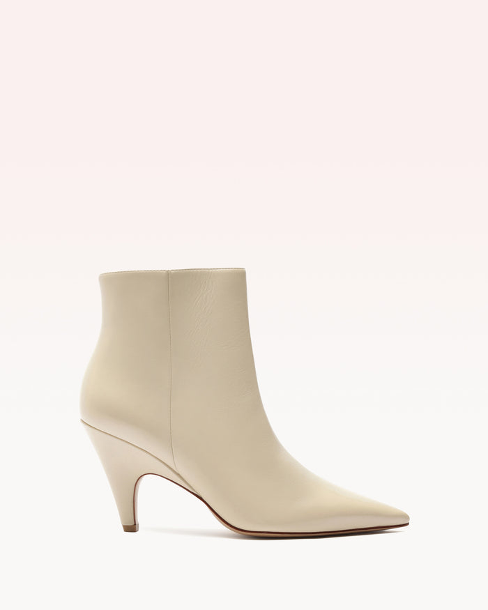 alexis Frenchie Bootie Eggshell Eggshell
