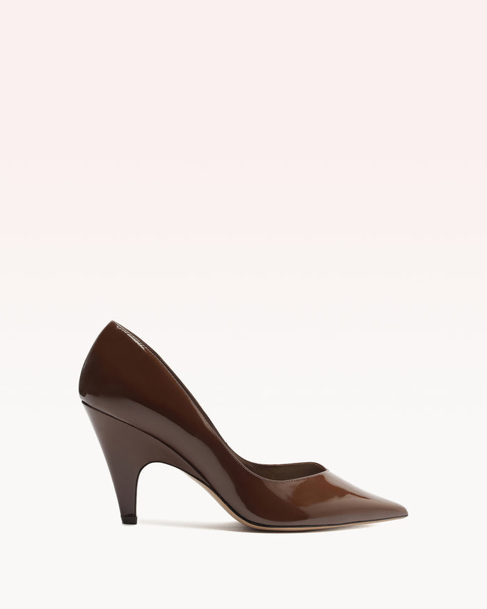 alexis Frenchie Pump Brown Brown