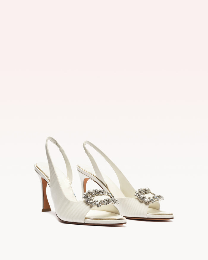 Alexis Isla Crystal Bridal 85 Off White Off White