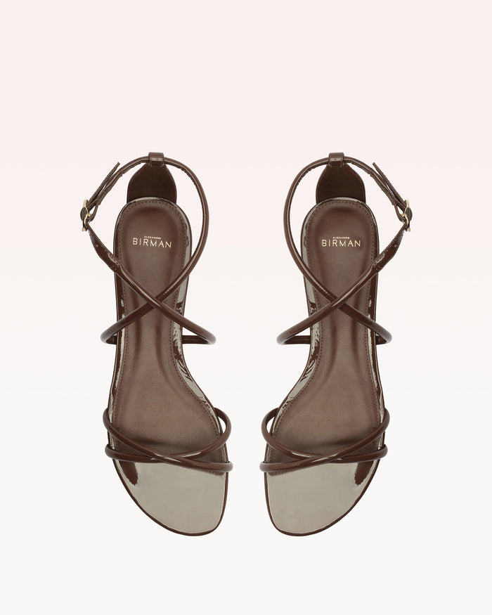 Alexis Lory Flat Brown Brown