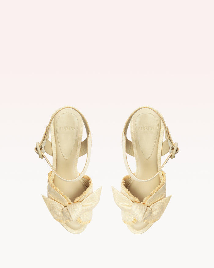 Alexis Maxi Clarita Raffia 120 Pearl Pearl