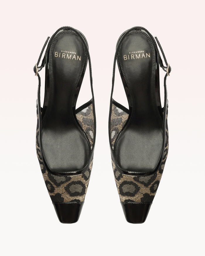 Alexis Olivia 85 Slingback Animal Print Leopard