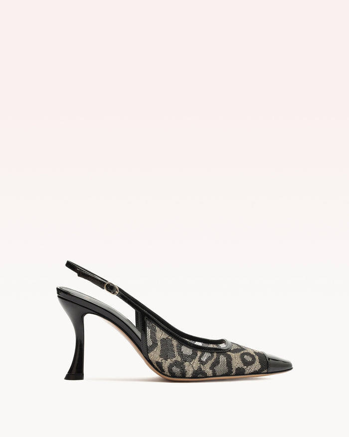 alexis Olivia 85 Slingback Animal Print Leopard