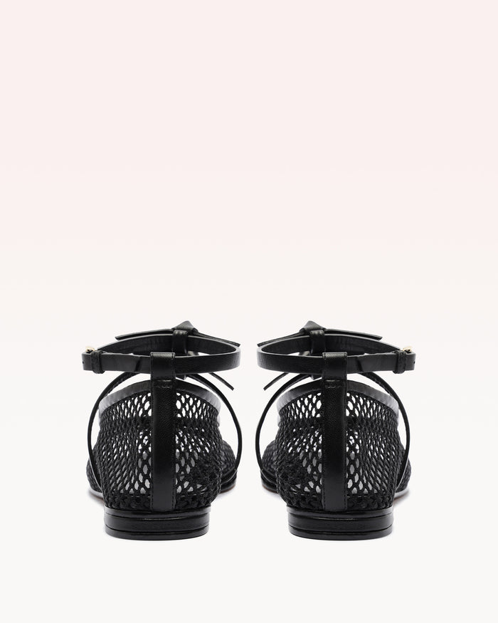 Alexis Slim Clarita Ballet Mesh Black Black