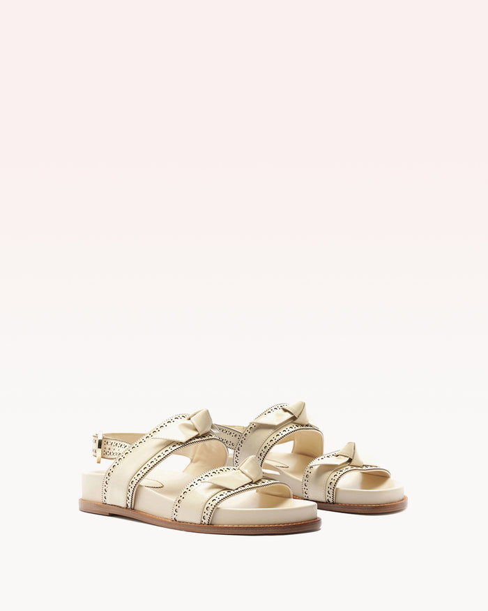 Alexis Sport Sandal Brogue Eggshell Eggshell