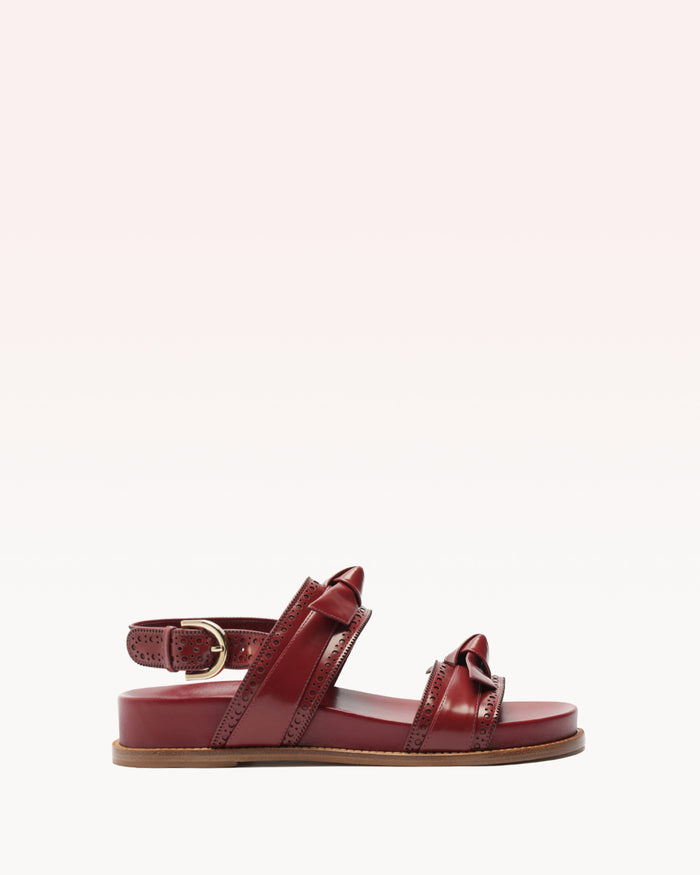 alexis Sport Sandal Brogue Red Red