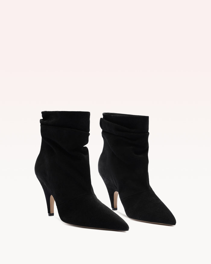 Alexis Tati Slouch Bootie Black Black