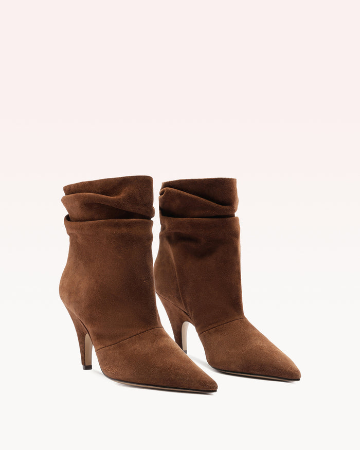 Alexis Tati Slouch Bootie Brown Brown