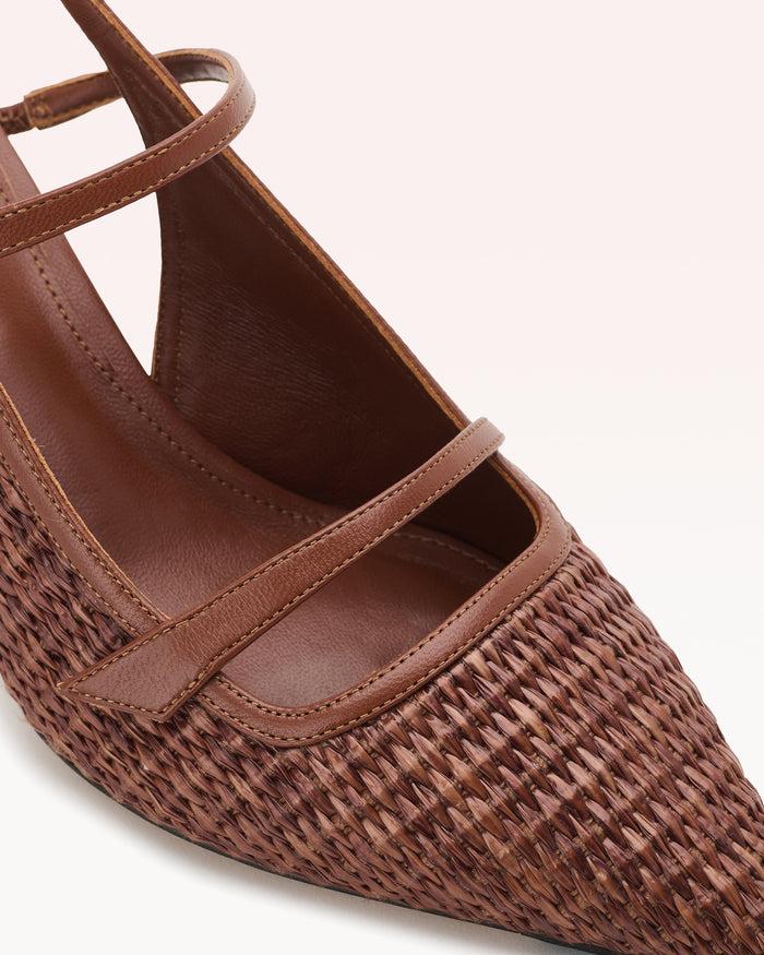 Alexis Tita 60 Raffia Chocolate Brown