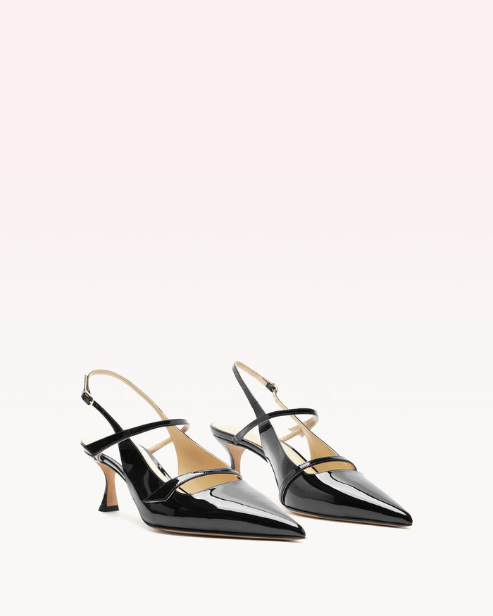 Alexis Tita 60 Slingback Black Black