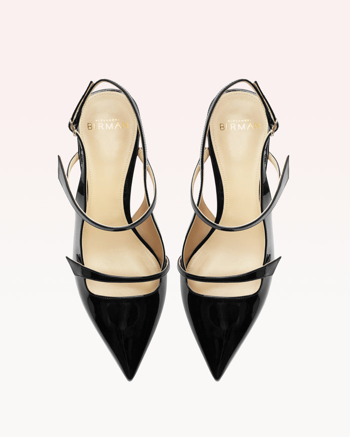 Alexis Tita 60 Slingback Black Black
