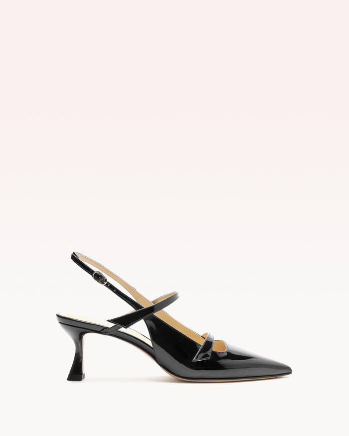 alexis Tita 60 Slingback Black Black