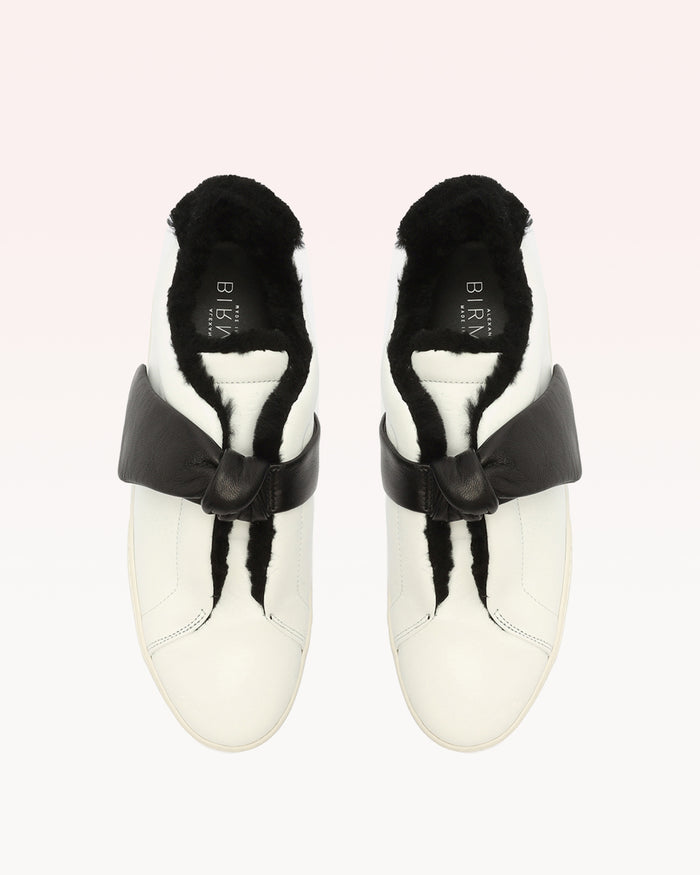 Alexis Asymmetric Clarita Sneaker Montone Black Black