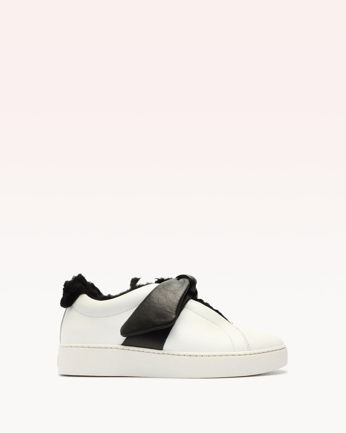 alexis Asymmetric Clarita Sneaker Montone Black Black
