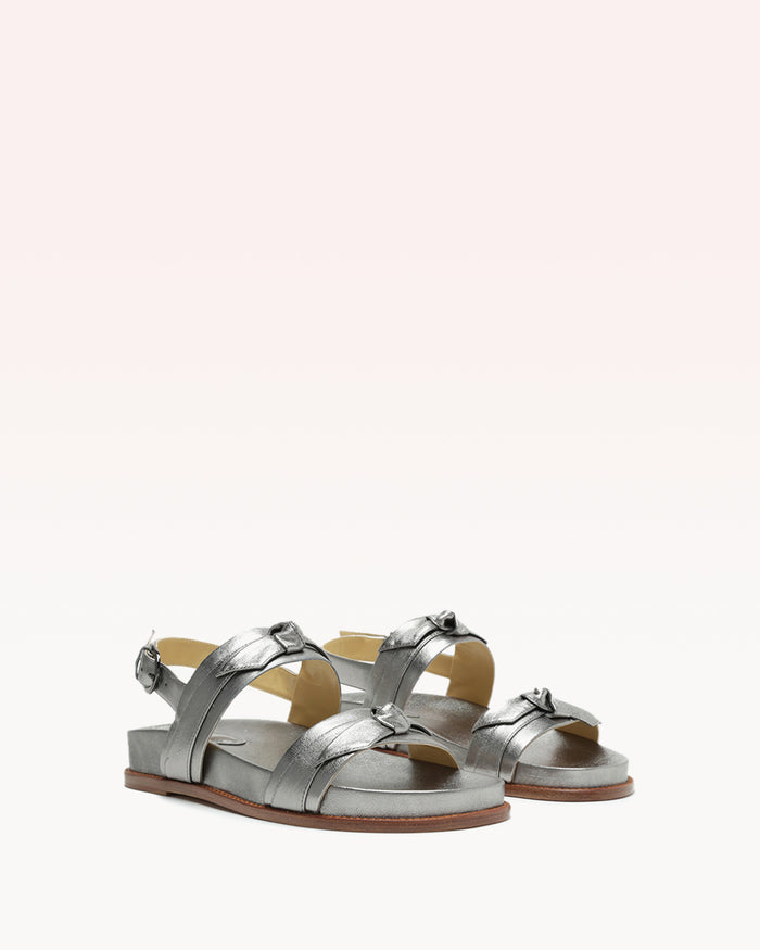Alexis Clarita Sport Sandal Metallic Graphite Graphite