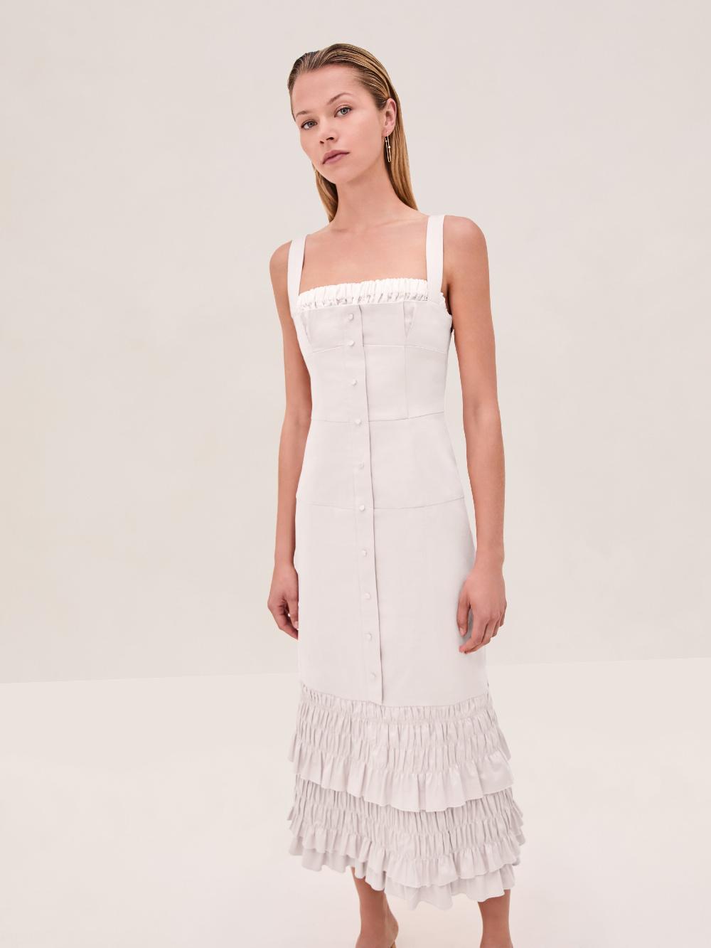 Alexis Atalya Dress WHITE