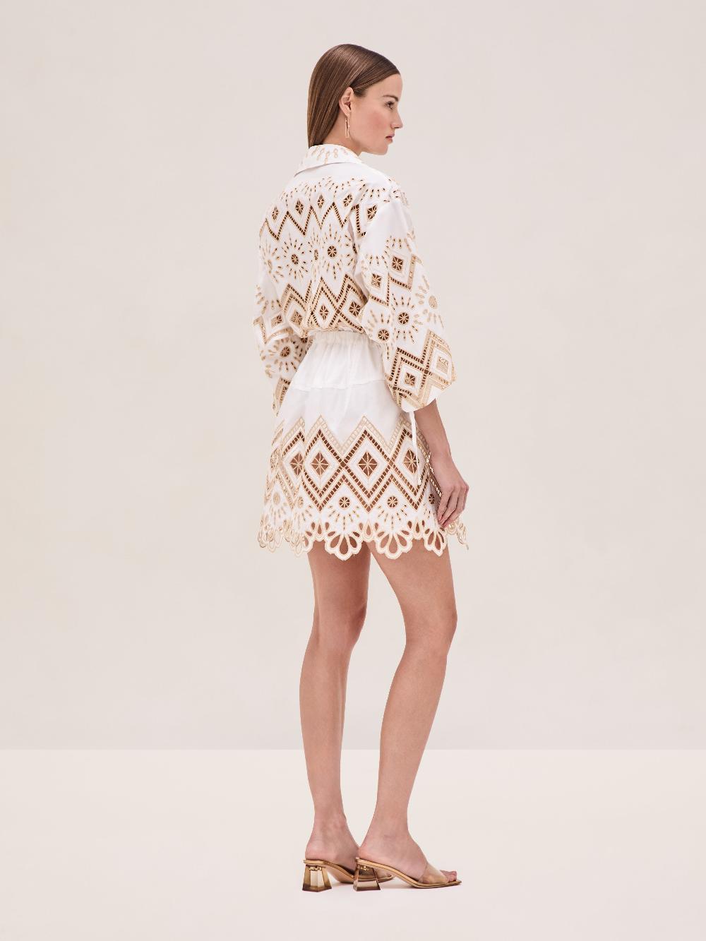 Alexis Atarra Dress WHITE