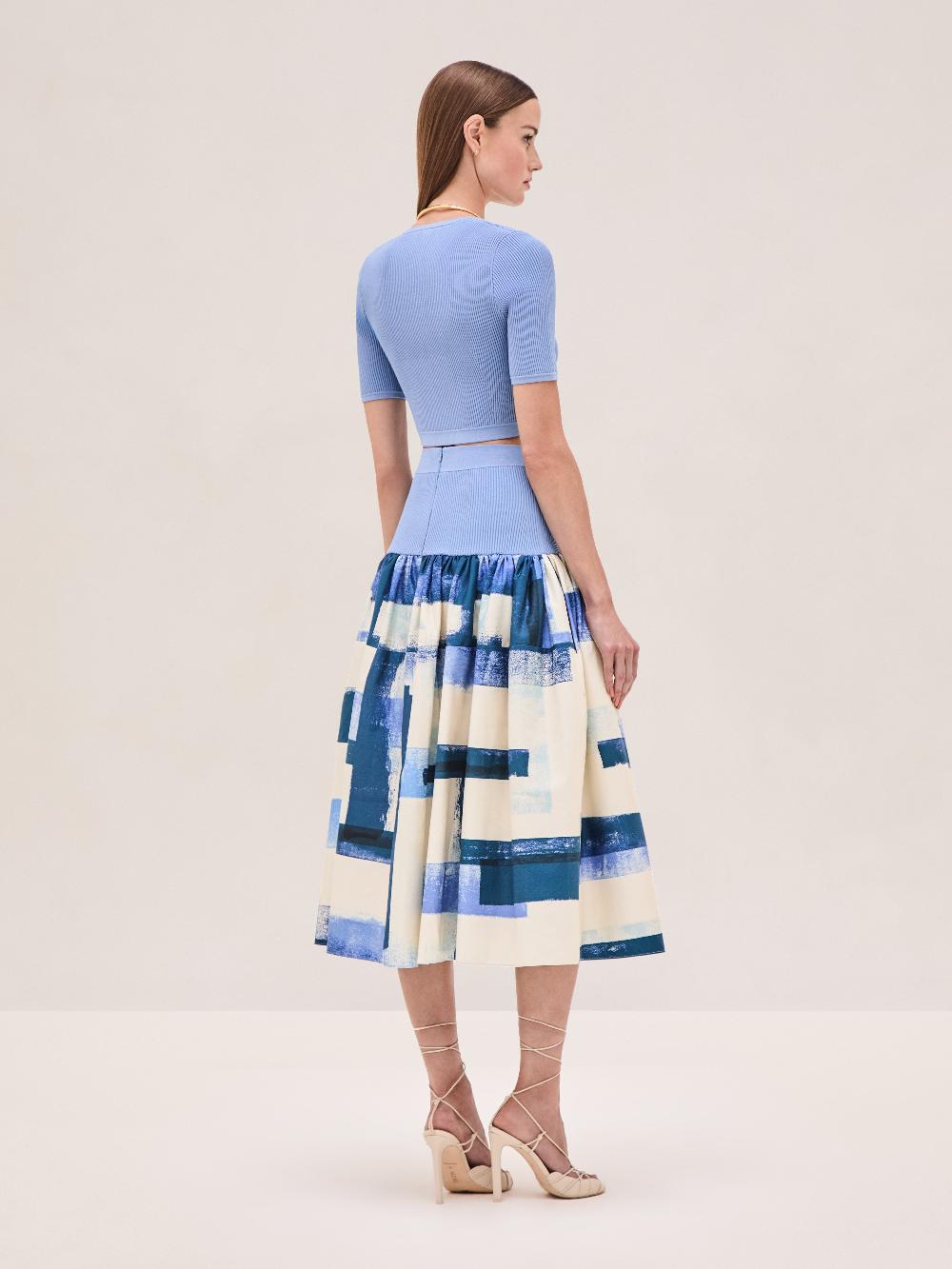 Alexis Azito Top BLUE BRUSH