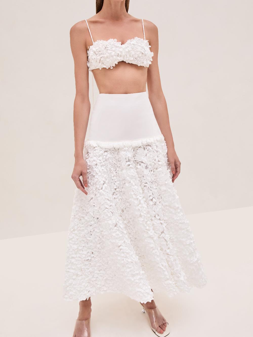 Alexis Bria Skirt WHITE