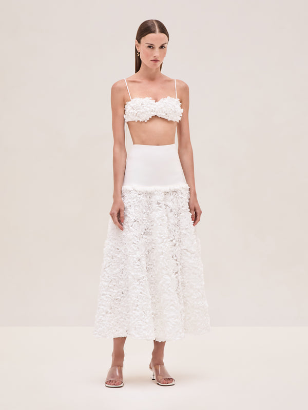 alexis Bria Skirt WHITE
