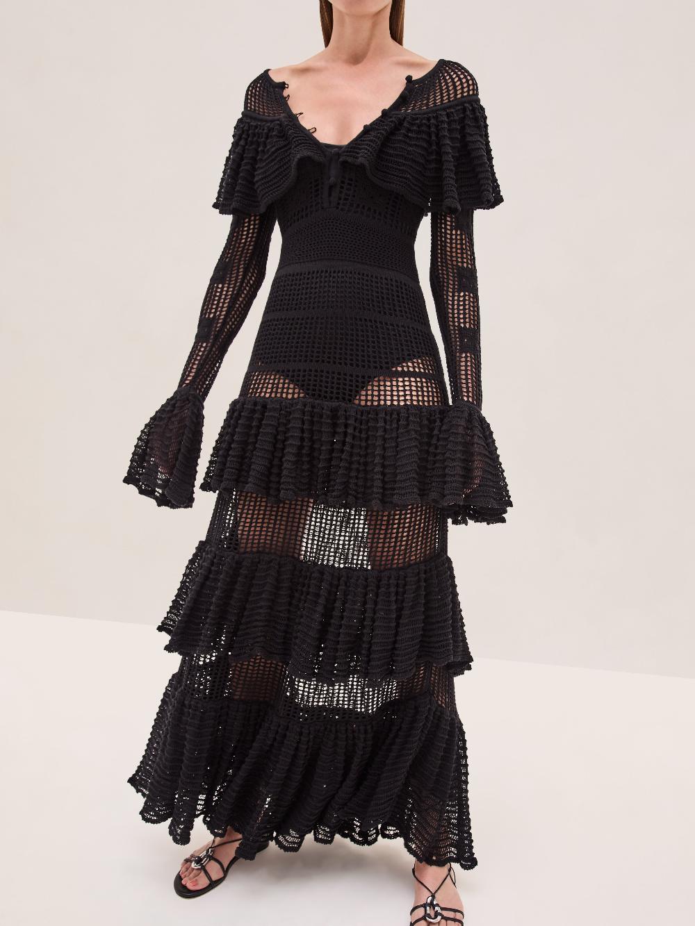 Alexis Carmen Dress BLACK