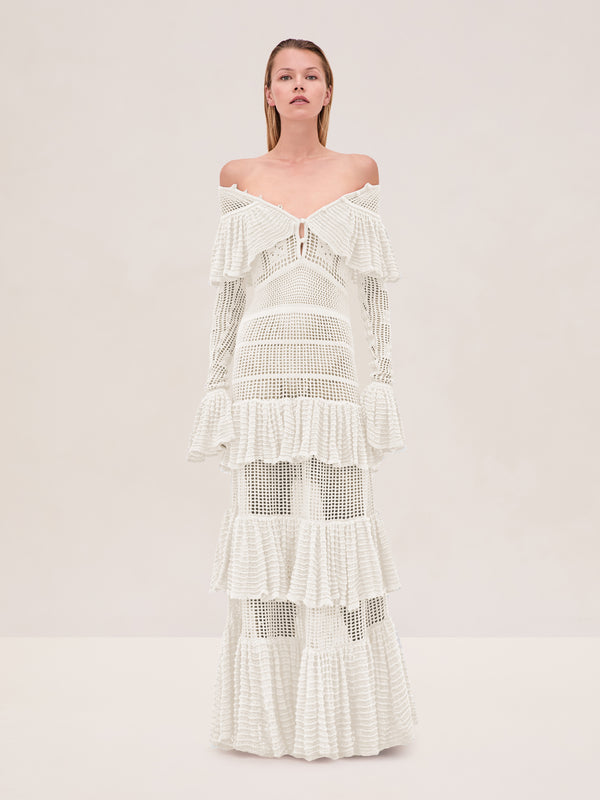 alexis Carmen Dress IVORY