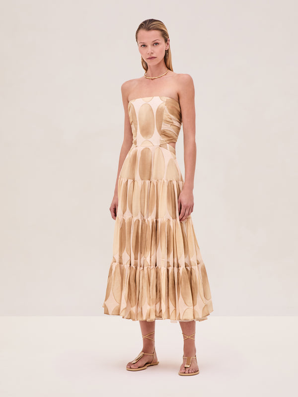 alexis Dawne Dress SAND