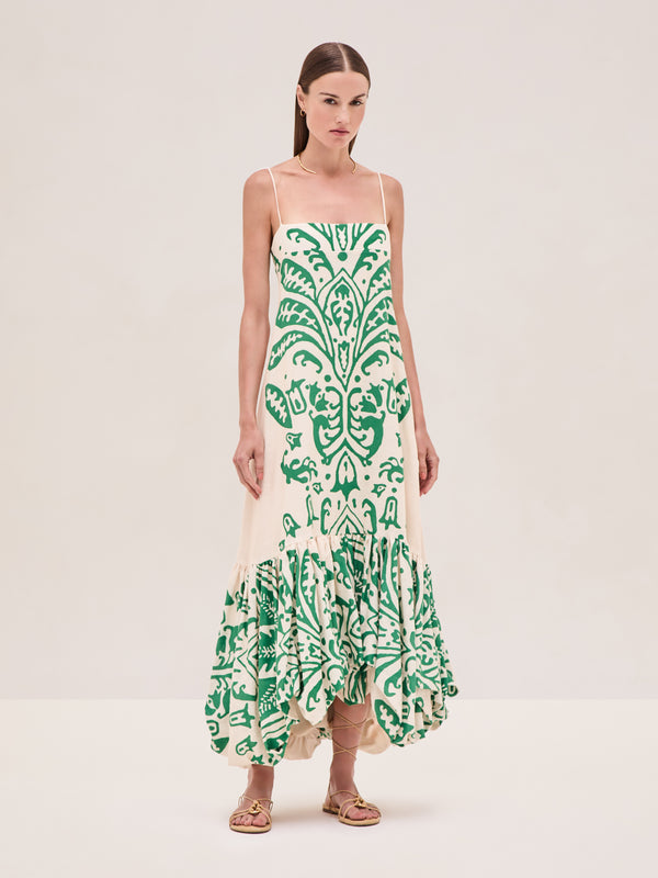 alexis Ellisa Dress EMERALD PALM