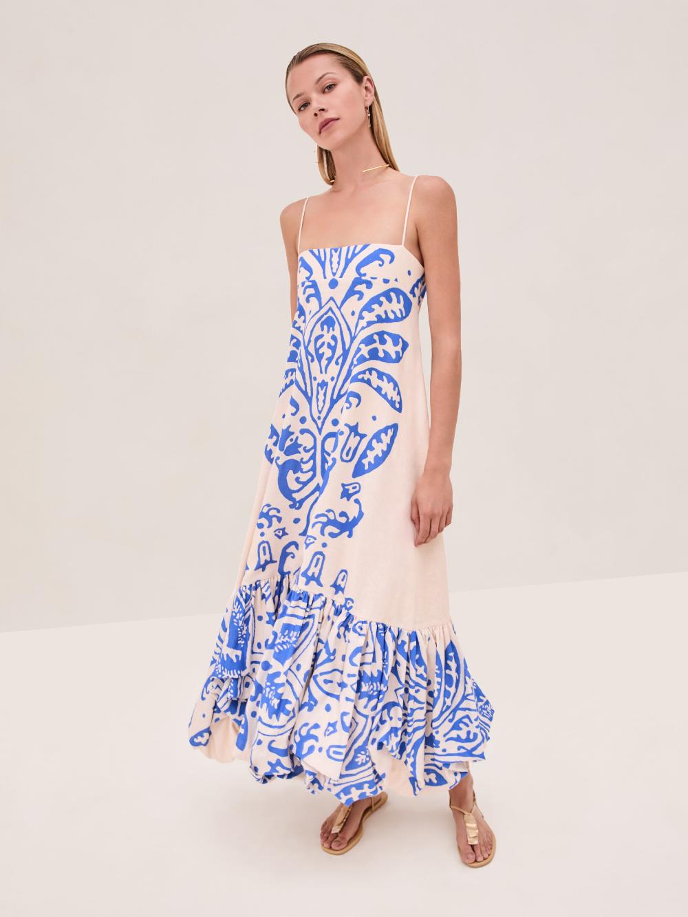 Alexis Ellisa Dress SAPPHIRE PALM