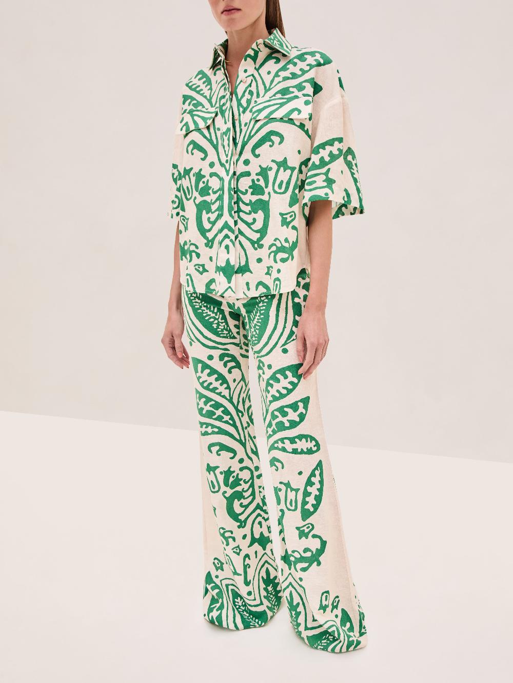 Alexis Farad Top EMERALD PALM