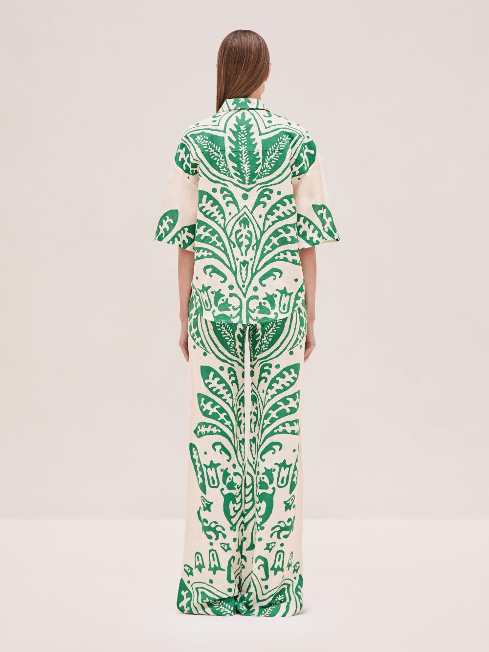 Alexis Farad Top EMERALD PALM