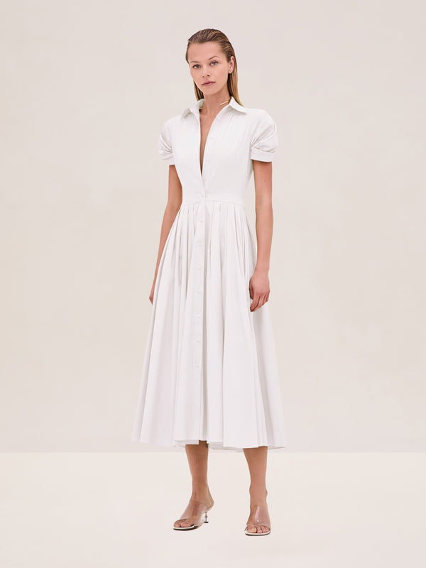 alexis Gyles Dress WHITE