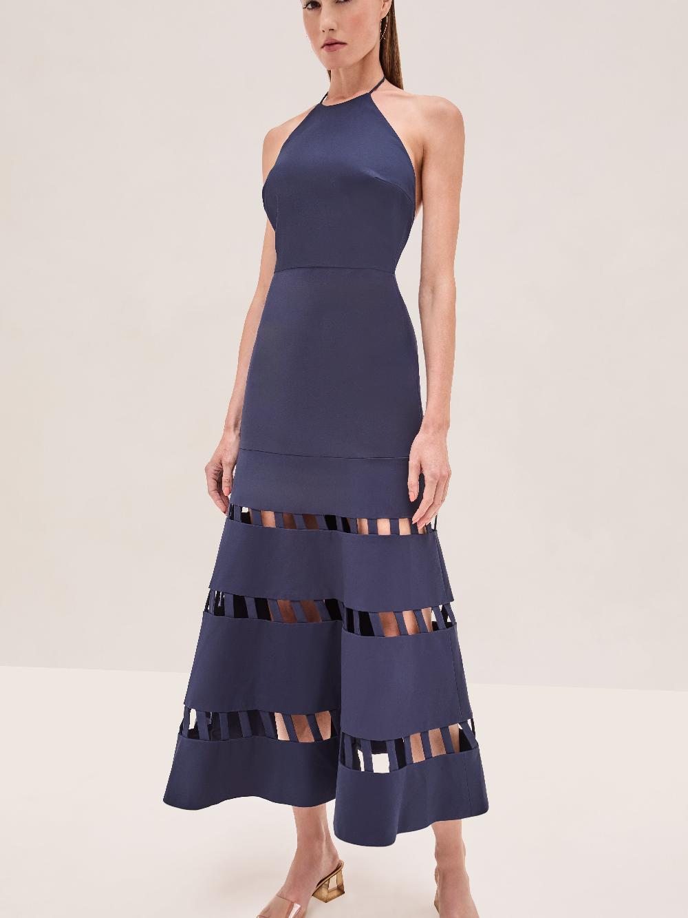 Alexis Janessa Dress NAVY BLUE