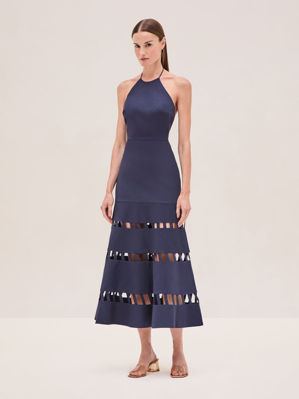 alexis Janessa Dress NAVY BLUE