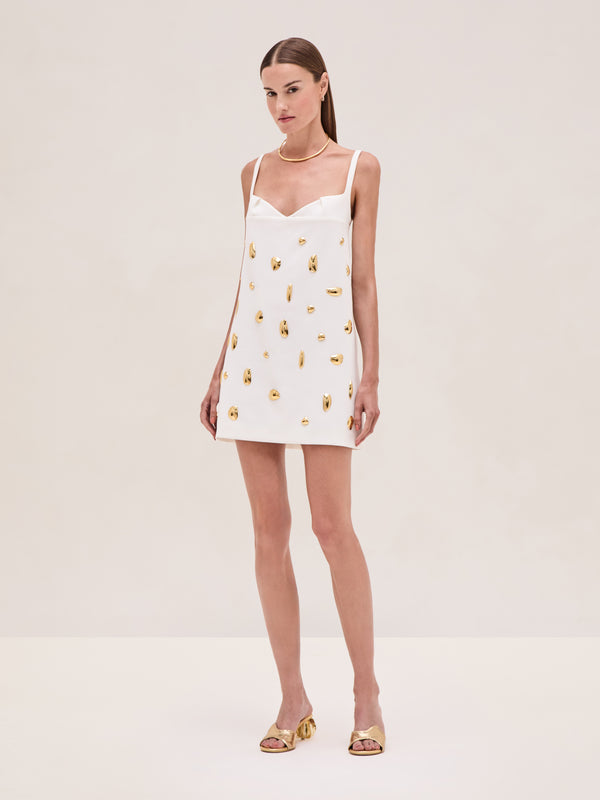 alexis Larsen Dress WHITE